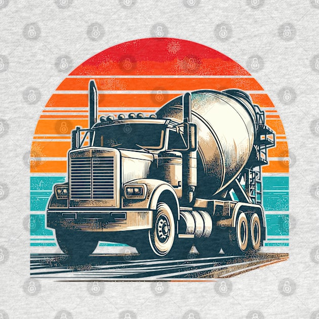 Concrete Mixer Truck by Vehicles-Art